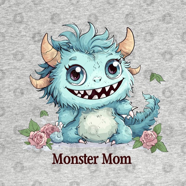 Cute Monster Mom by Obotan Mmienu